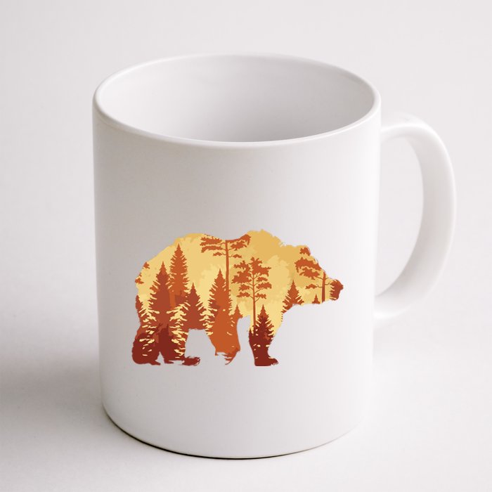 Autumn Forest Trees Fall Wildlife Animal Bear Lover Nature Coffee Mug