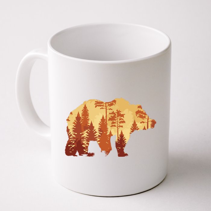 Autumn Forest Trees Fall Wildlife Animal Bear Lover Nature Coffee Mug