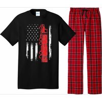 American Flag Truck Semi Truck Driver Trucking Trucker Pajama Set