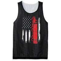 American Flag Truck Semi Truck Driver Trucking Trucker Mesh Reversible Basketball Jersey Tank