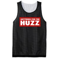 Anything For The Huzz Humor Teen Boy Man Mesh Reversible Basketball Jersey Tank