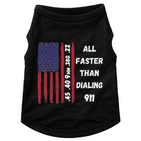All Faster Than Dialing 911 22 380 9mm 40 45 Pro 2 Amendment Doggie Tank