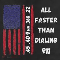 All Faster Than Dialing 911 22 380 9mm 40 45 Pro 2 Amendment 25L Jumbo Tote