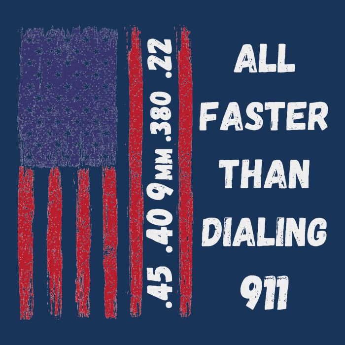 All Faster Than Dialing 911 22 380 9mm 40 45 Pro 2 Amendment Infant Baby Jersey Bodysuit