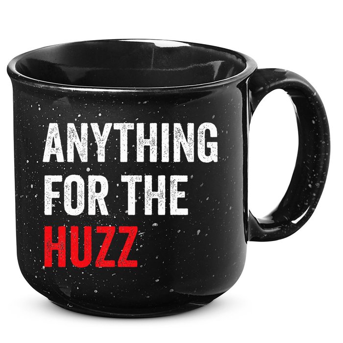 Anything For The Huzz Viral 15oz Campfire Ceramic Mug