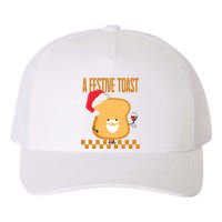 A Festive Toast Funny Christmas Yupoong Adult 5-Panel Trucker Hat