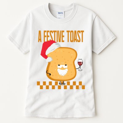 A Festive Toast Funny Christmas Tall T-Shirt