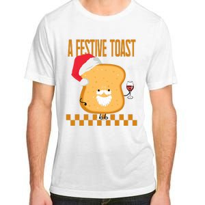 A Festive Toast Funny Christmas Adult ChromaSoft Performance T-Shirt