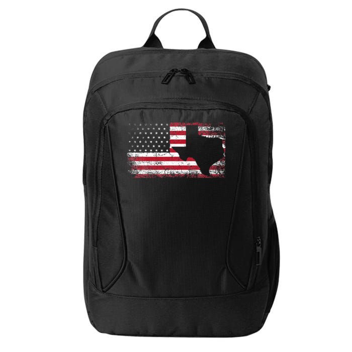 American Flag Texas 4th Of July Vintage Gift Women Retro City Backpack