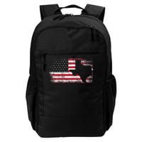 American Flag Texas 4th Of July Vintage Gift Women Retro Daily Commute Backpack