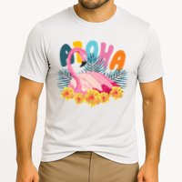 Aloha Flamingo Tropical Cooling Performance Crew T-Shirt