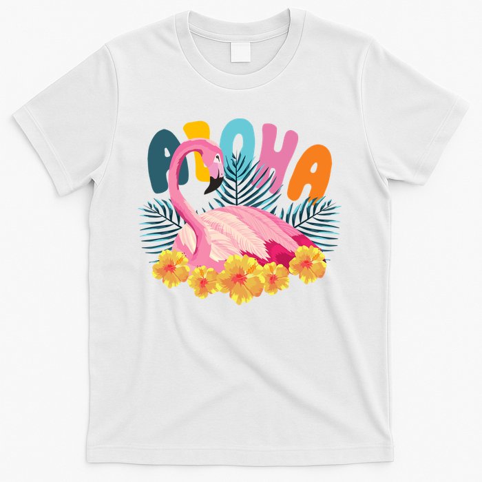 Aloha Flamingo Tropical T-Shirt