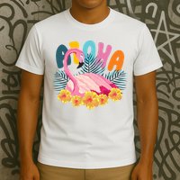 Aloha Flamingo Tropical T-Shirt