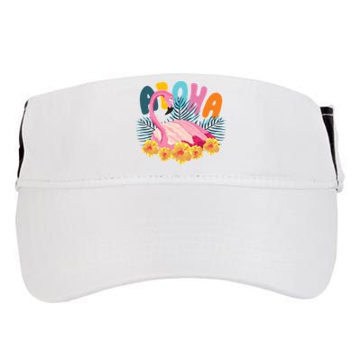 Aloha Flamingo Tropical Adult Drive Performance Visor