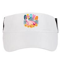 Aloha Flamingo Tropical Adult Drive Performance Visor