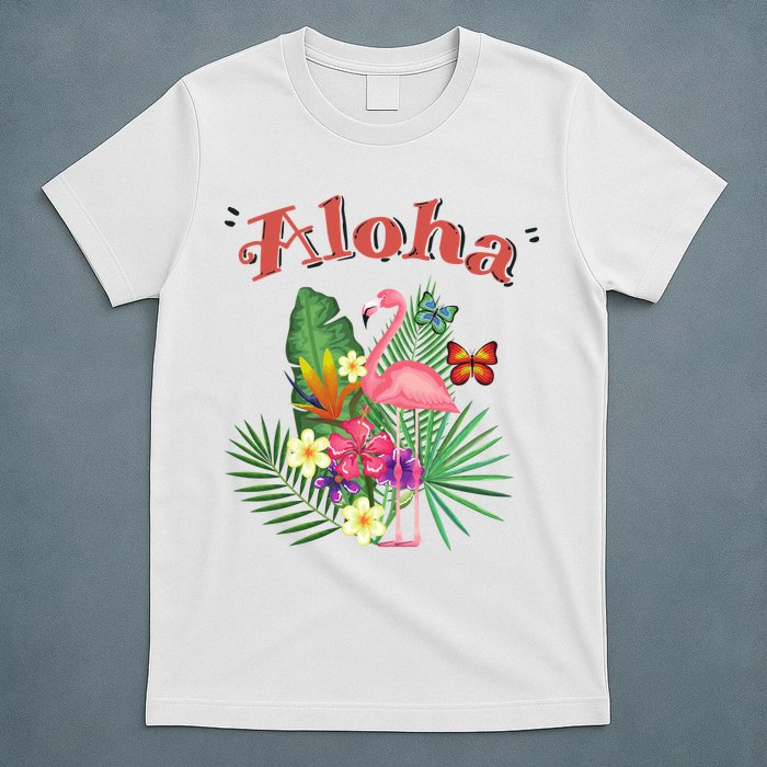 Aloha Flamingo Tropical T-Shirt