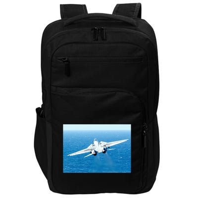 An F14d Tomcat From The Tomcatters Of Fighter Squadron Three One (Vf 31) Impact Tech Backpack