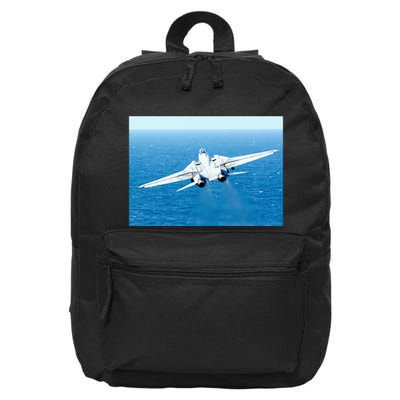 An F14d Tomcat From The Tomcatters Of Fighter Squadron Three One (Vf 31) 16 in Basic Backpack