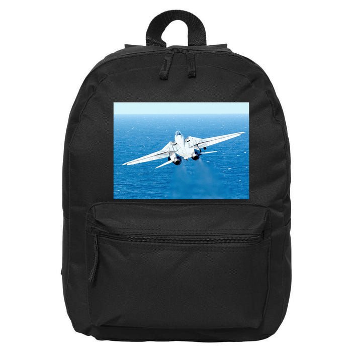 An F14d Tomcat From The Tomcatters Of Fighter Squadron Three One (Vf 31) 16 in Basic Backpack