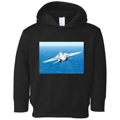 An F14d Tomcat From The Tomcatters Of Fighter Squadron Three One (Vf 31) Toddler Hoodie