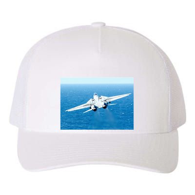 An F14d Tomcat From The Tomcatters Of Fighter Squadron Three One (Vf 31) Yupoong Adult 5-Panel Trucker Hat