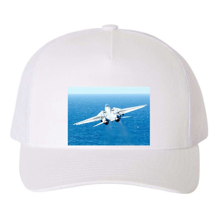 An F14d Tomcat From The Tomcatters Of Fighter Squadron Three One (Vf 31) Yupoong Adult 5-Panel Trucker Hat