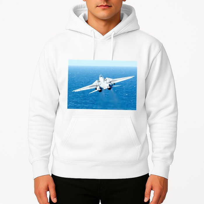 An F14d Tomcat From The Tomcatters Of Fighter Squadron Three One (Vf 31) Hoodie