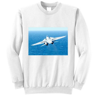An F14d Tomcat From The Tomcatters Of Fighter Squadron Three One (Vf 31) Sweatshirt
