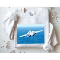 An F14d Tomcat From The Tomcatters Of Fighter Squadron Three One (Vf 31) Sweatshirt