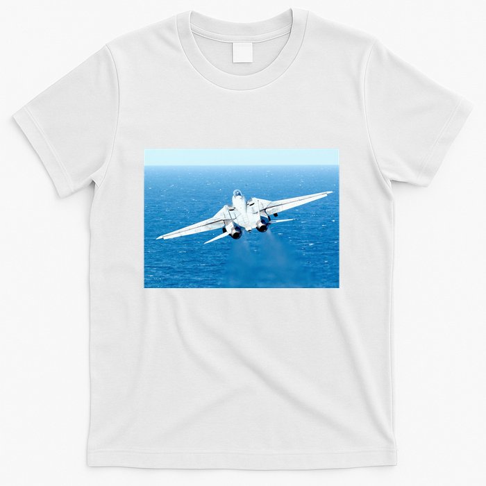 An F14d Tomcat From The Tomcatters Of Fighter Squadron Three One (Vf 31) T-Shirt