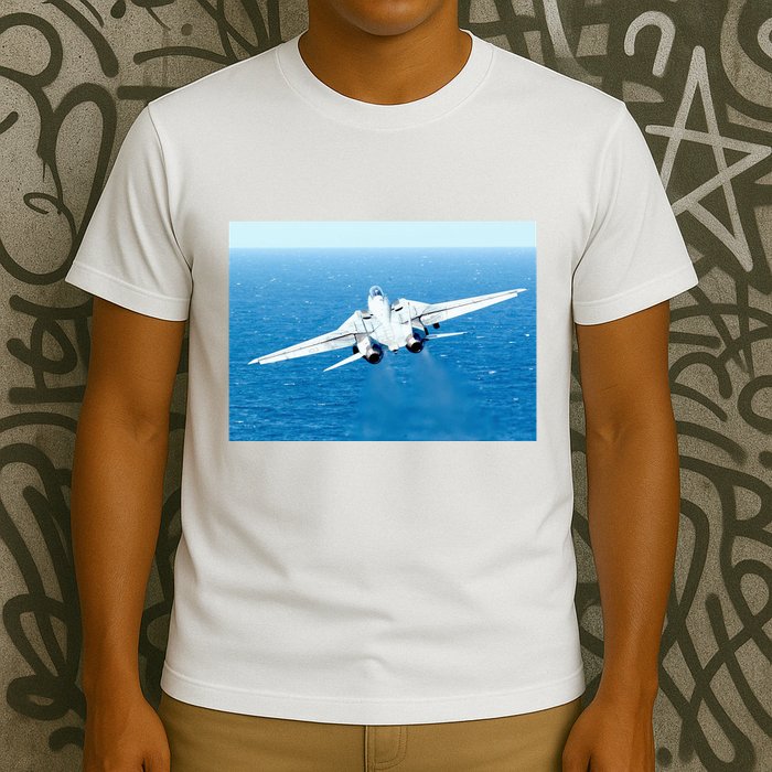 An F14d Tomcat From The Tomcatters Of Fighter Squadron Three One (Vf 31) T-Shirt