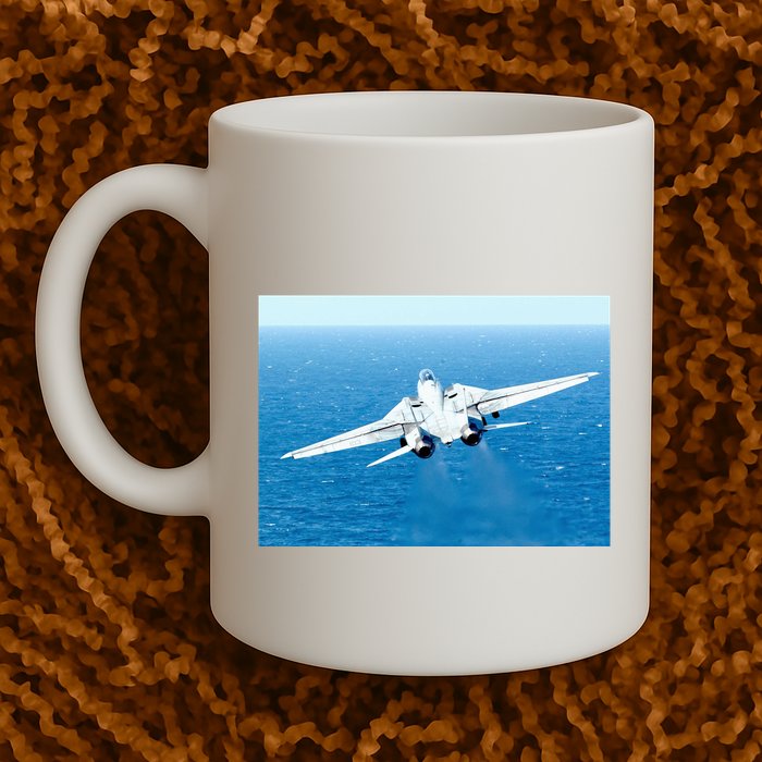 An F14d Tomcat From The Tomcatters Of Fighter Squadron Three One (Vf 31) Mug
