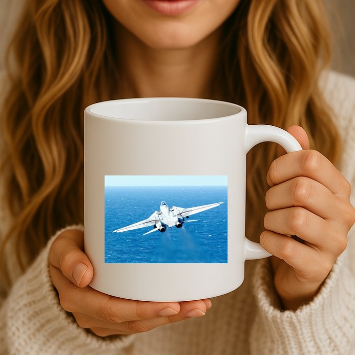 An F14d Tomcat From The Tomcatters Of Fighter Squadron Three One (Vf 31) Mug