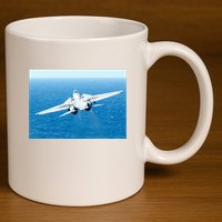 An F14d Tomcat From The Tomcatters Of Fighter Squadron Three One (Vf 31) 11oz C Handle Ceramic Mug
