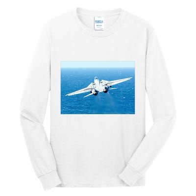 An F14d Tomcat From The Tomcatters Of Fighter Squadron Three One (Vf 31) Tall Long Sleeve T-Shirt