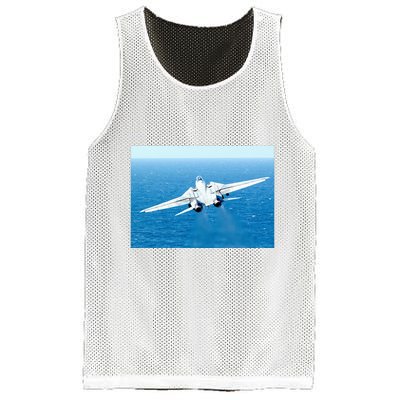 An F14d Tomcat From The Tomcatters Of Fighter Squadron Three One (Vf 31) Mesh Reversible Basketball Jersey Tank