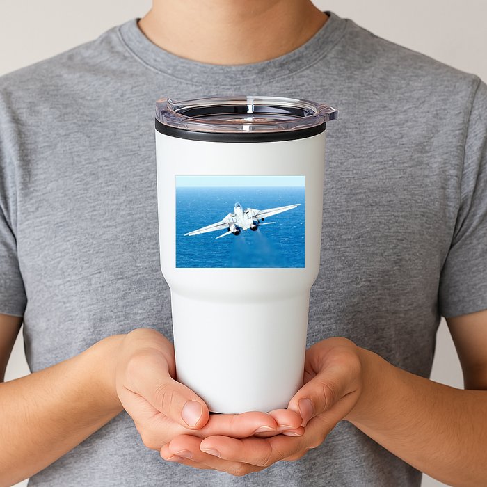 An F14d Tomcat From The Tomcatters Of Fighter Squadron Three One (Vf 31) Tumbler
