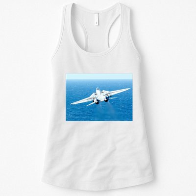 An F14d Tomcat From The Tomcatters Of Fighter Squadron Three One (Vf 31) Womens Tank Top