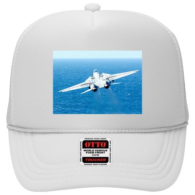 An F14d Tomcat From The Tomcatters Of Fighter Squadron Three One (Vf 31) Trucker Hat
