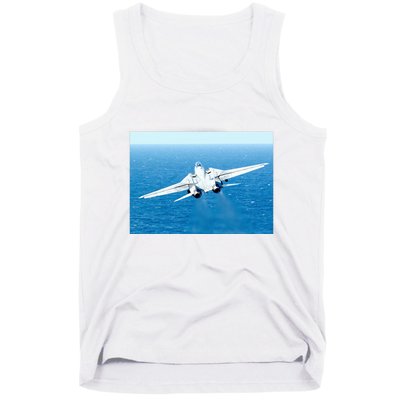 An F14d Tomcat From The Tomcatters Of Fighter Squadron Three One (Vf 31) Tank Top