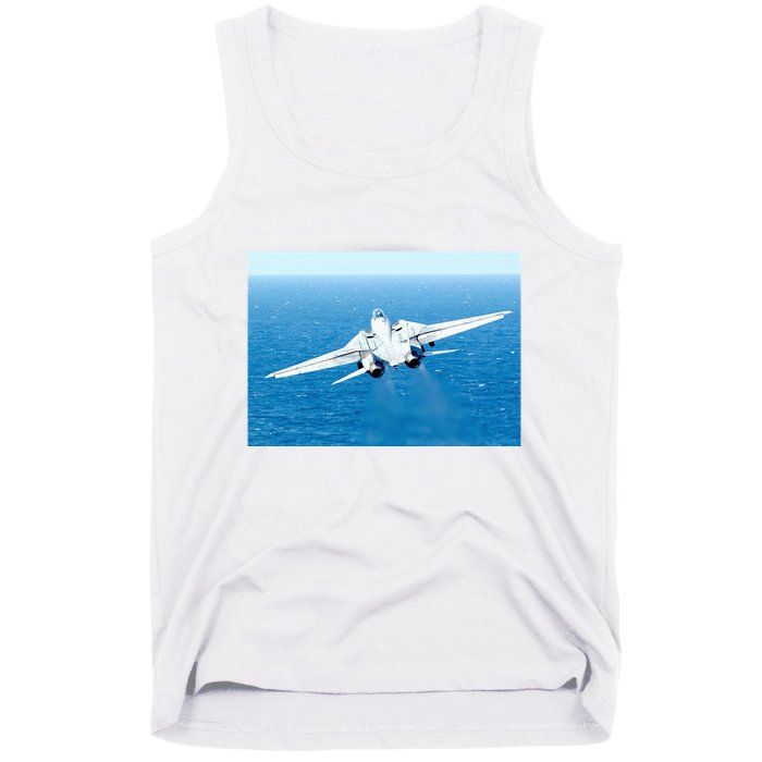 An F14d Tomcat From The Tomcatters Of Fighter Squadron Three One (Vf 31) Tank Top