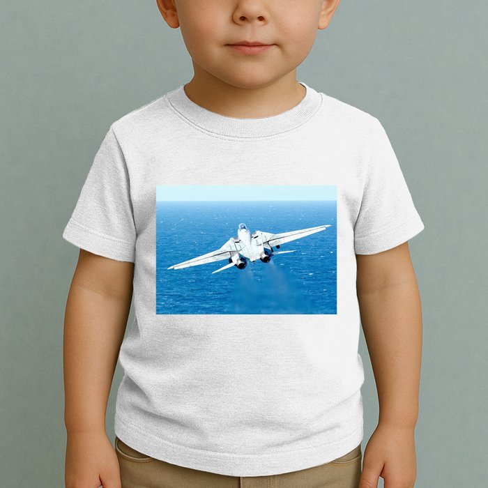 An F14d Tomcat From The Tomcatters Of Fighter Squadron Three One (Vf 31) Toddler T-Shirt