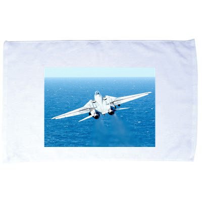 An F14d Tomcat From The Tomcatters Of Fighter Squadron Three One (Vf 31) Microfiber Hand Towel