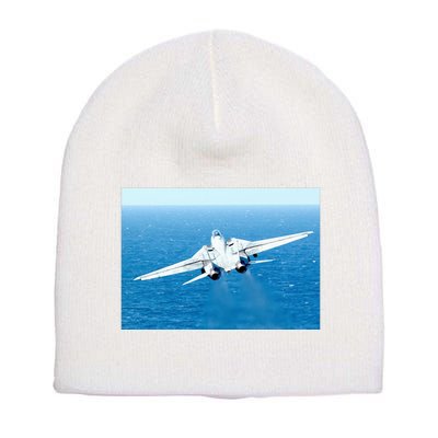 An F14d Tomcat From The Tomcatters Of Fighter Squadron Three One (Vf 31) Short Acrylic Beanie