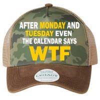 After Monday and Tuesday WTF Legacy Tie Dye Trucker Hat