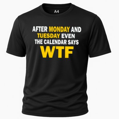 After Monday and Tuesday WTF Cooling Performance Crew T-Shirt
