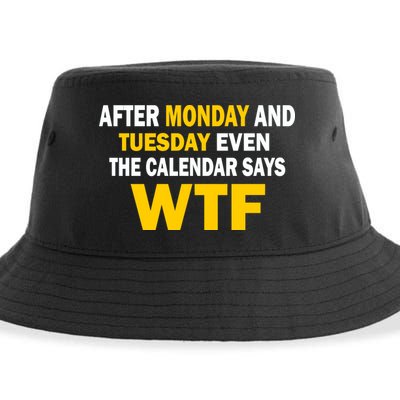 After Monday and Tuesday WTF Sustainable Bucket Hat