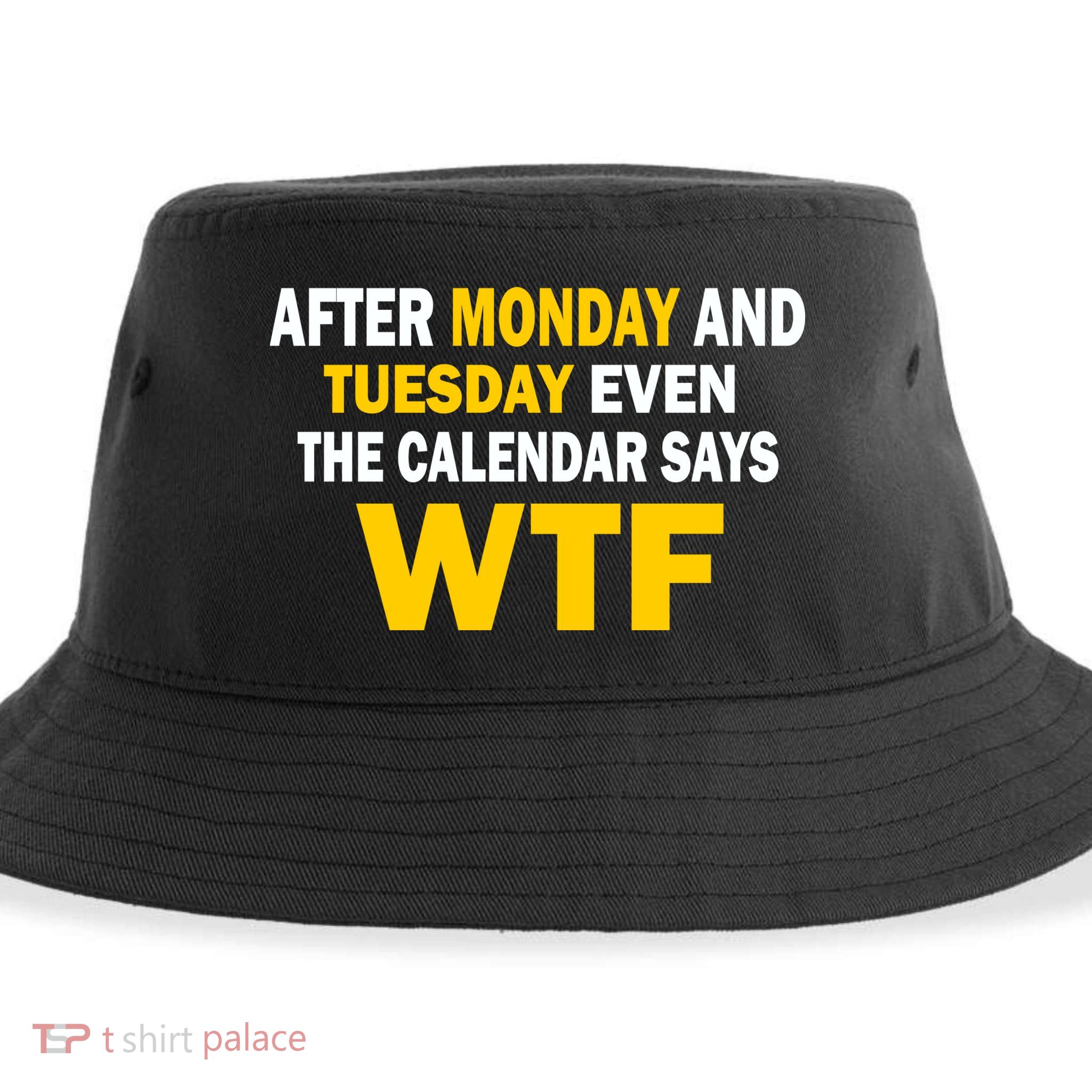 After Monday and Tuesday WTF Sustainable Bucket Hat