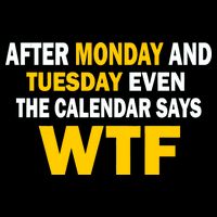 After Monday and Tuesday WTF Bag