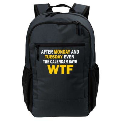 After Monday and Tuesday WTF Daily Commute Backpack